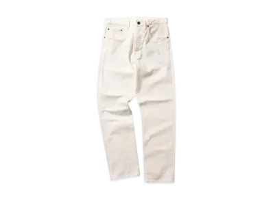 BEAMS 5 Pocket Denim "White"