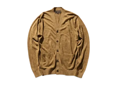 BEAMS Cardigan Linen "Khaki"