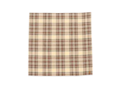BEAMS Handchief Madras "Brown"