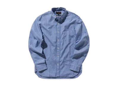 BEAMS B.D. Gingham Check 100/2 Broad "Blue"