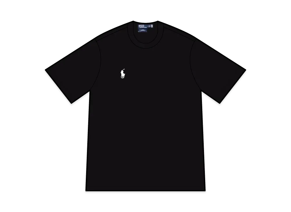 ポロ ラルフローレン beams復刻 Big shirt ビックポロ ブラック ポロ ラルフローレン beams復刻 Big shirt ビックポロ ブラック