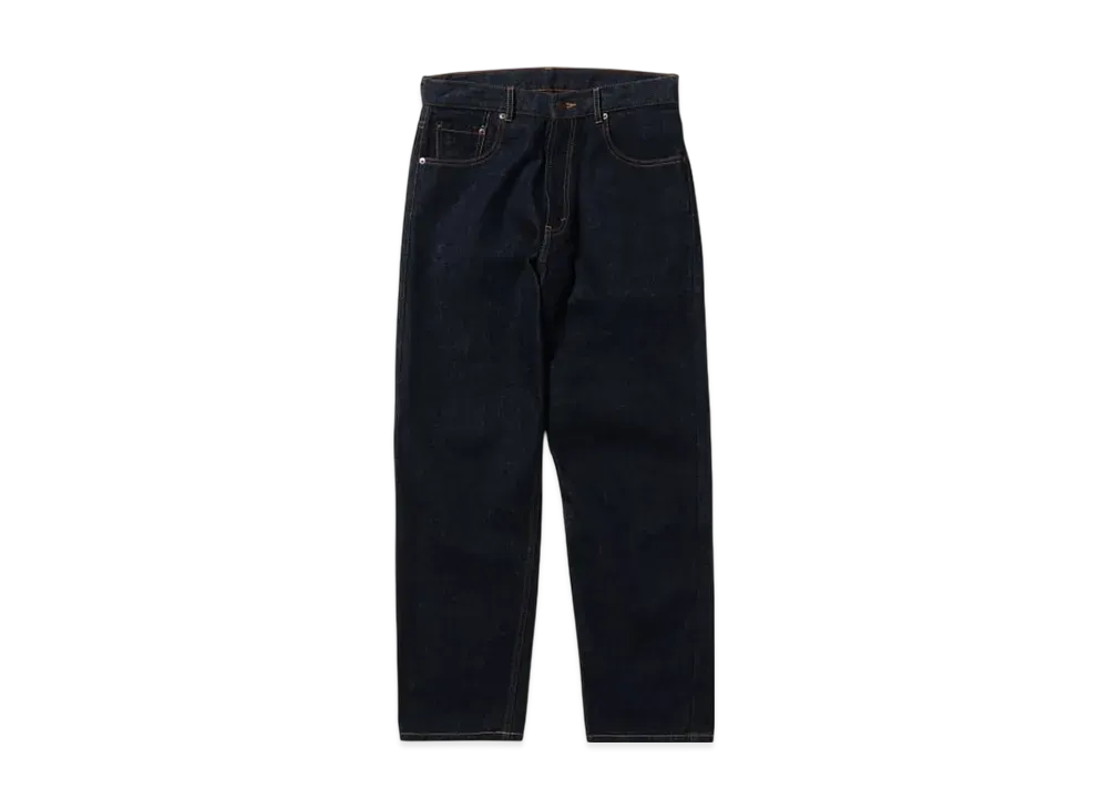 BEAMS 5 Pocket Wide Denim "Indigo"