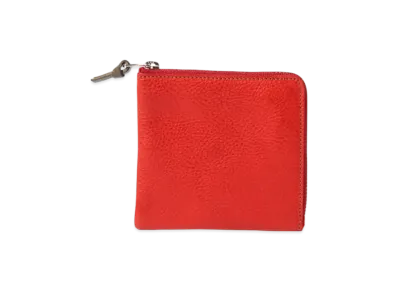 BEAMS Double Zip Wallet "Red"