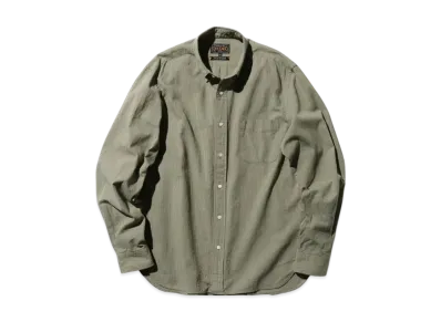 BEAMS B.D. Plaid Cotton Linen "Green"