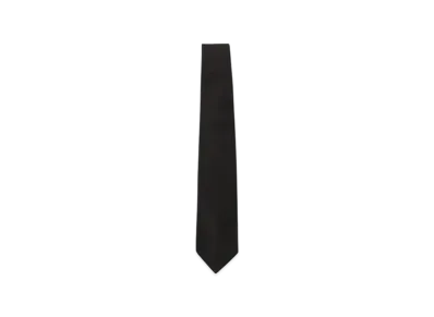 BEAMS Silk Tie Rep "Black"