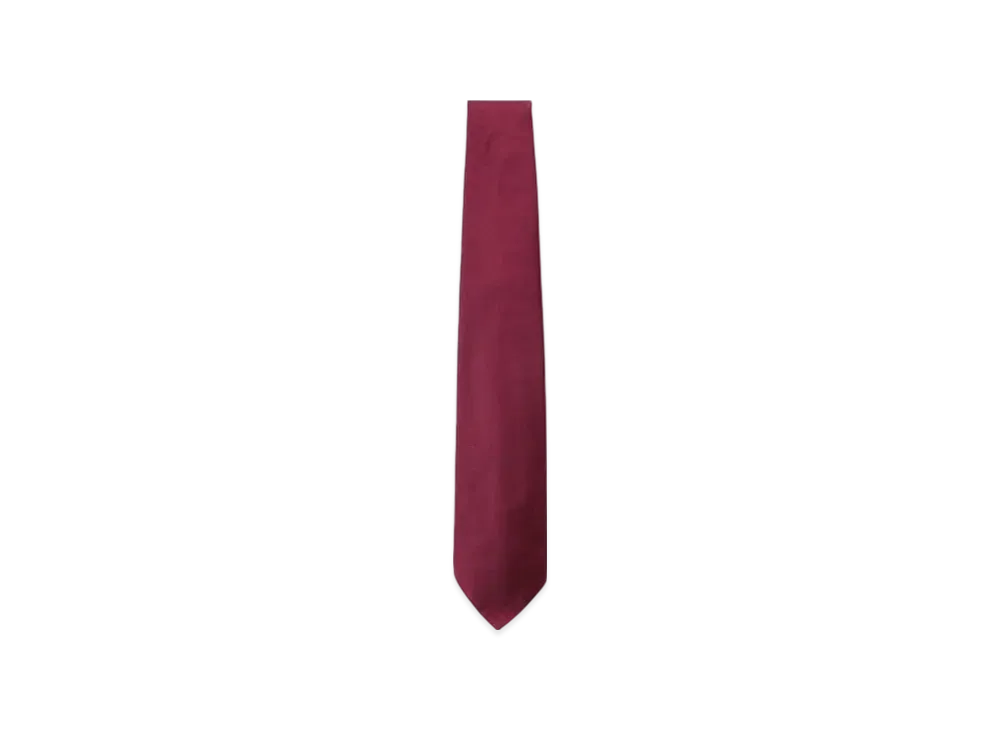 BEAMS Silk Tie Rep "Wine"