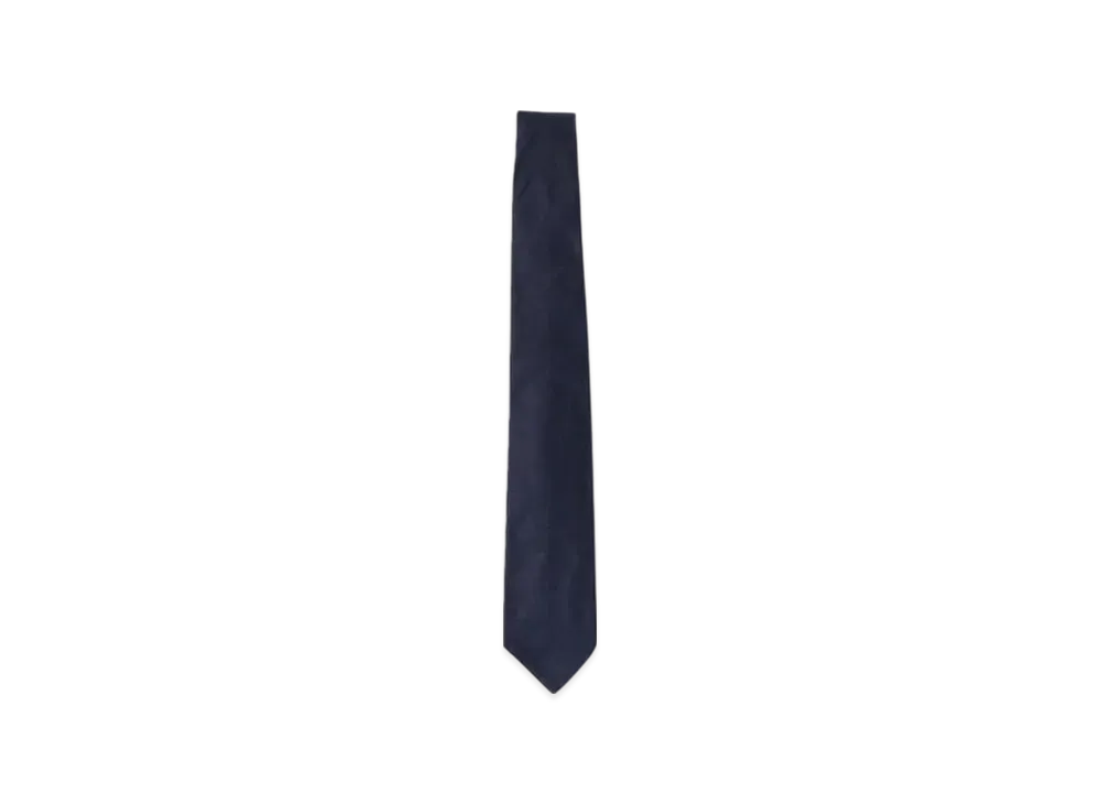 BEAMS Silk Tie Rep "Navy"
