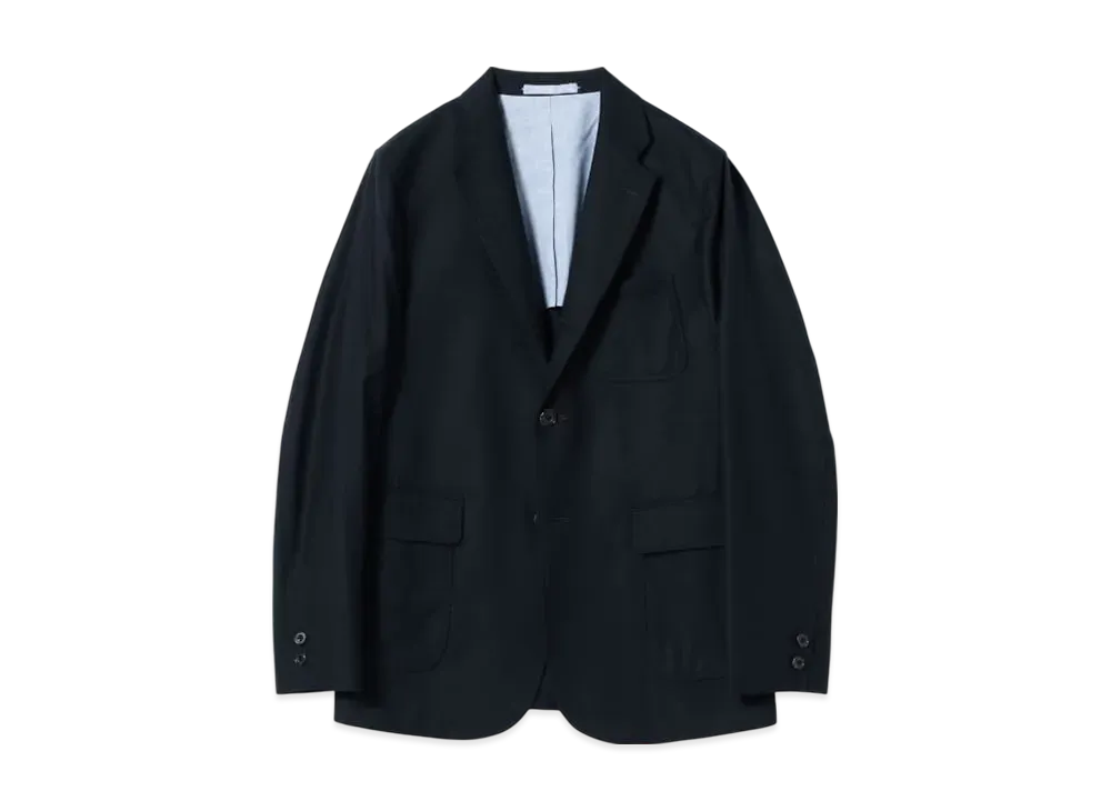 BEAMS 3B Jacket Flannel "Navy"