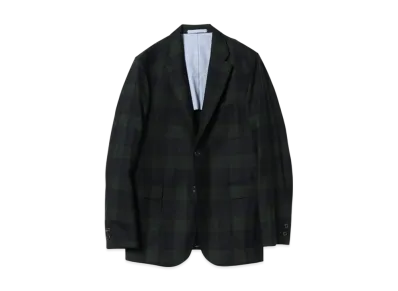 BEAMS 3B Jacket Flannel "BlackWatch"