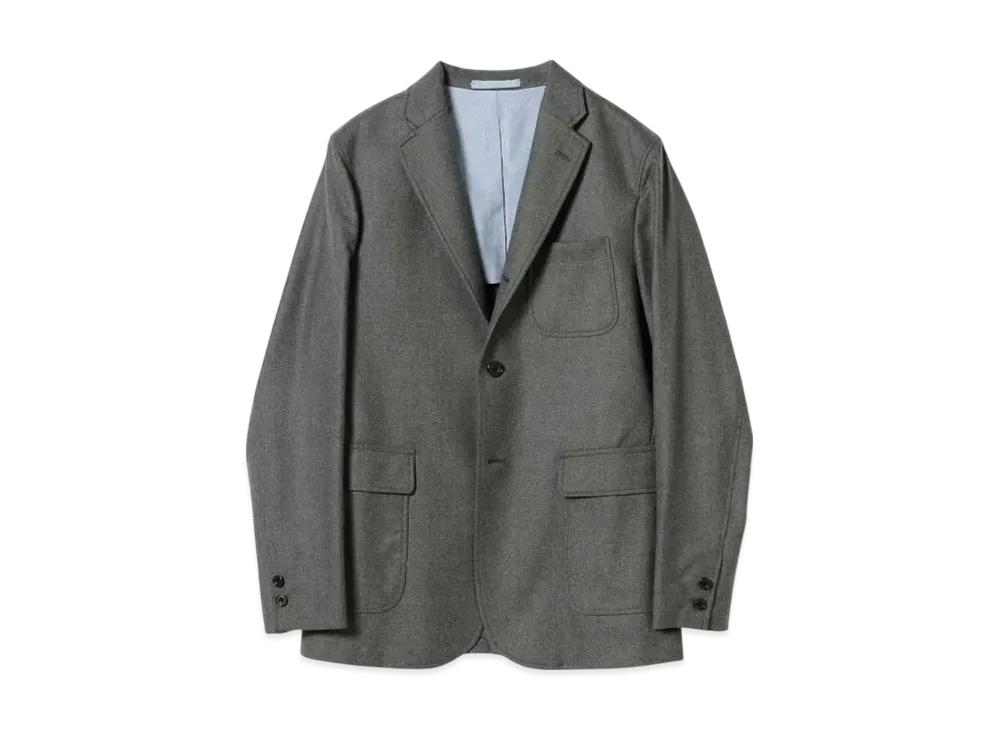 BEAMS 3B Jacket Flannel "Gray"