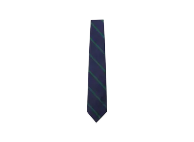 BEAMS Ivy Tie Regimental Bar Stripe "Green"
