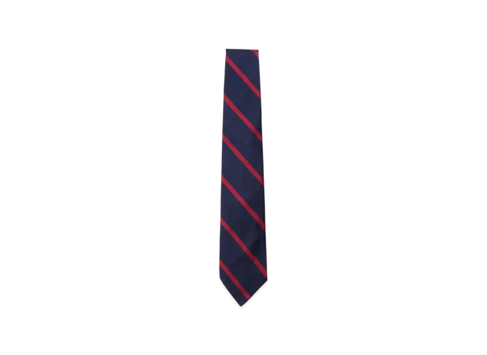 BEAMS Ivy Tie Regimental Bar Stripe "Burgundy"