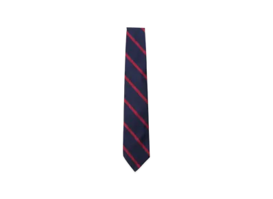 BEAMS Ivy Tie Regimental Bar Stripe "Burgundy"