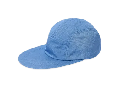 BEAMS 5 Panel Long Bill Nylon Ripstop "Blue"