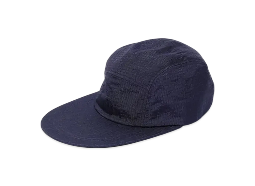 BEAMS 5 Panel Long Bill Nylon Ripstop "Navy"