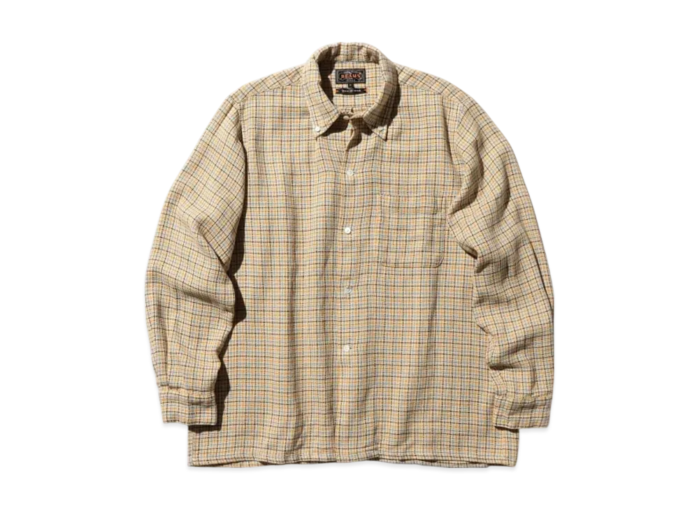 BEAMS Open B.D. Gunclub Mesh "Beige"