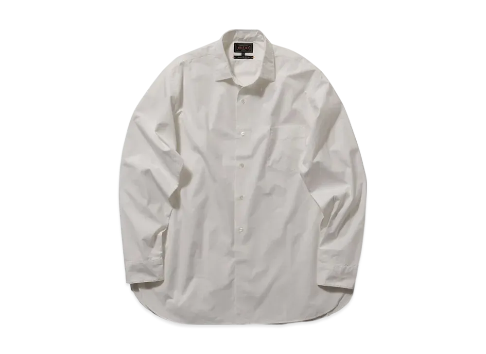 BEAMS REG Collar 120/3 Broad Classic Fit "White"