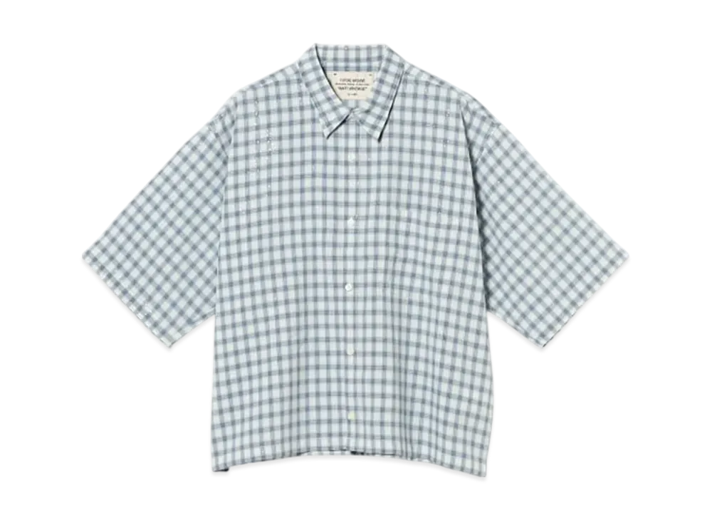 BEAMS Future Archive Box Fit Shirt "Blue"