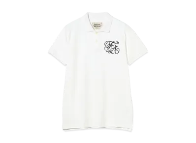 BEAMS Future Archive Logo Polo "White"