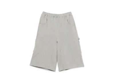 BEAMS Future Archive Sweat Double Knee Short Pants "Gray"