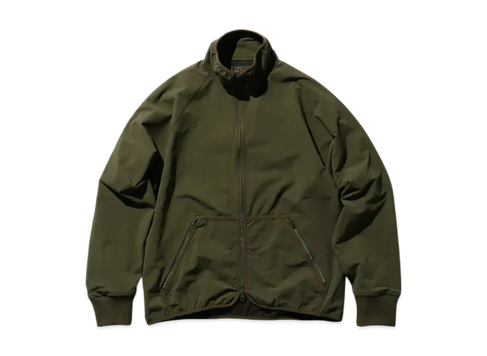 BEAMS MIL Liner Jersey Back Fleece "Olive"