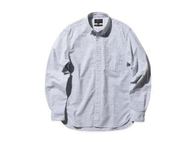 BEAMS B.D. Oxford Tattersall "Blue"