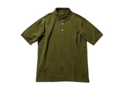 BEAMS Knit Polo 12G "Green"
