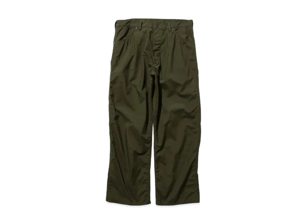 BEAMS Painter Pants Nylon Oxford "Olive"