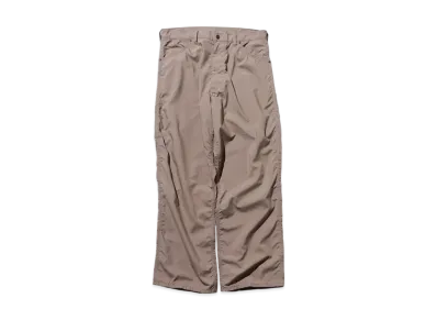 BEAMS Painter Pants Nylon Oxford "Gray"
