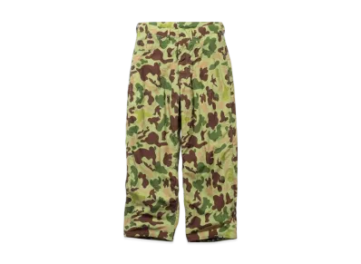 BEAMS Painter Pants Lined Animal Camo "Olive"