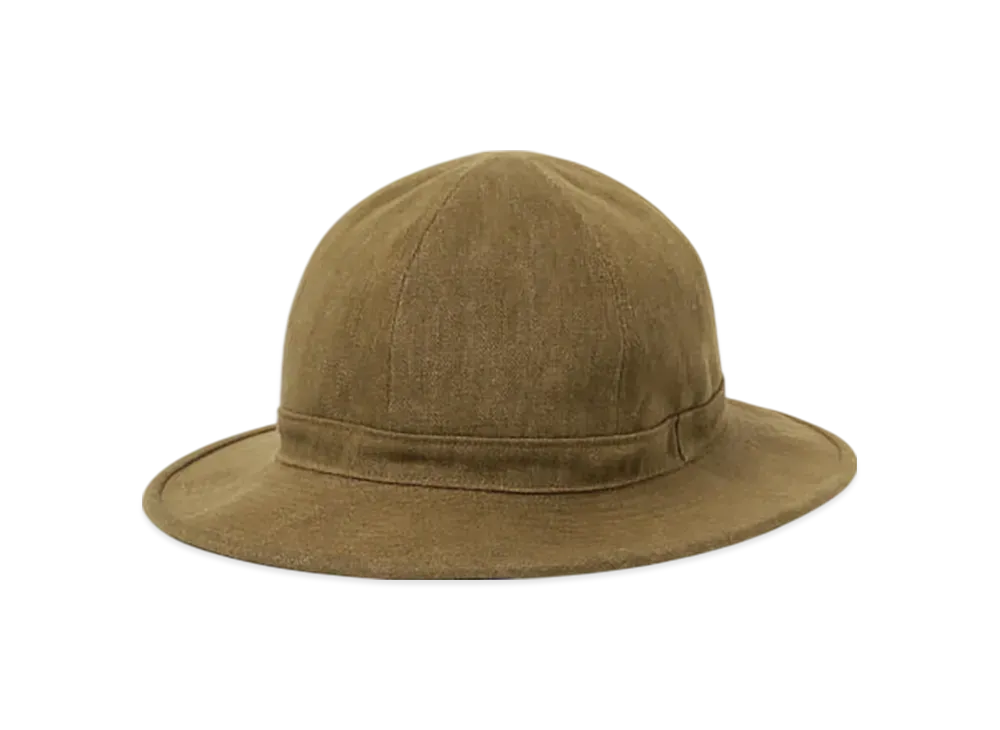 BEAMS MIL Hat Brown Denim "Brown"