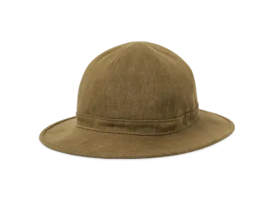 BEAMS MIL Hat Brown Denim "Brown"