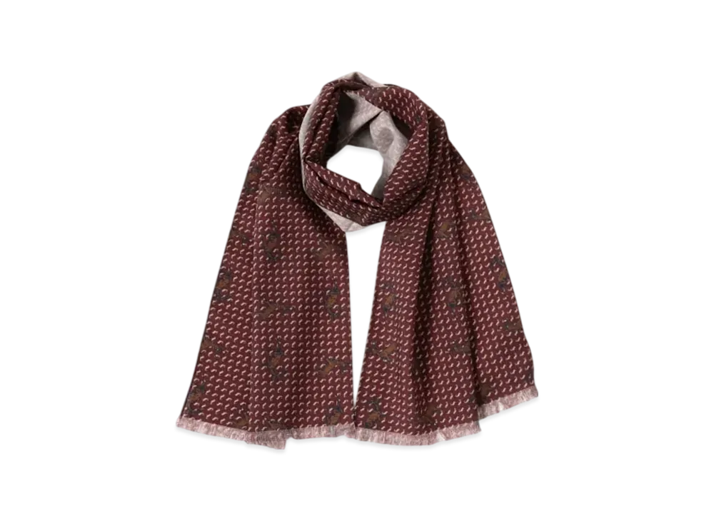 BEAMS Wool Stole Print "Deer"