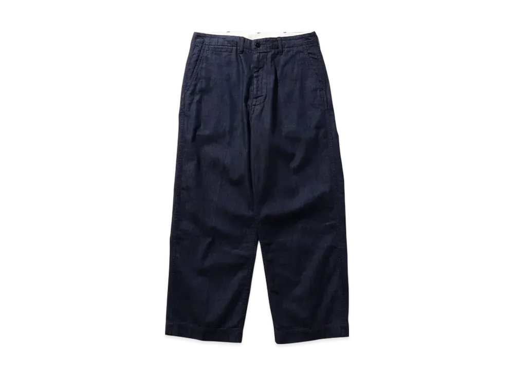 BEAMS MIL Trousers Denim "Indigo"