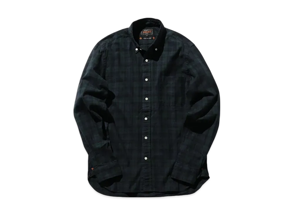 BEAMS B.D. Yarn Tartan "Black"