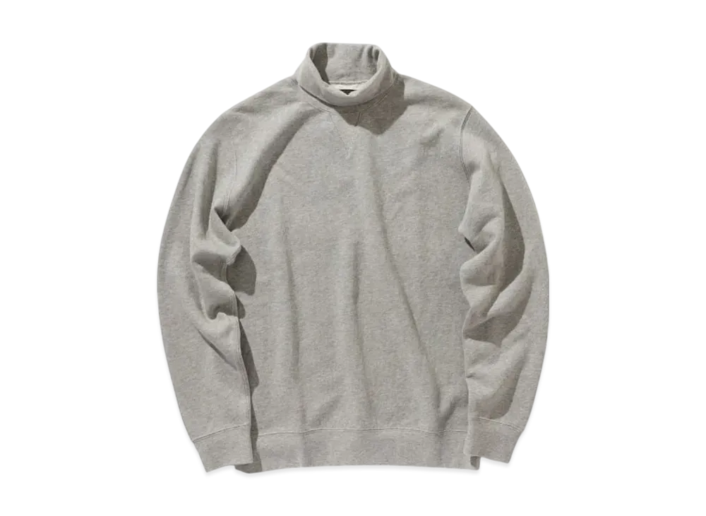 BEAMS Sweat Turtle Neck "Gray"