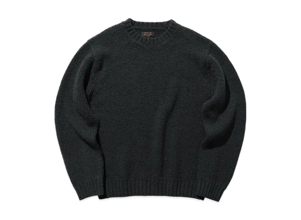 BEAMS Crew Corkscrew Yarn 3G "ChacoalGray"