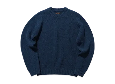 BEAMS Crew Corkscrew Yarn 3G "Blue"