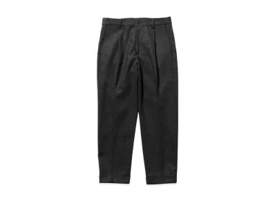 BEAMS 1Pleat Wool Cashmere "Gray"