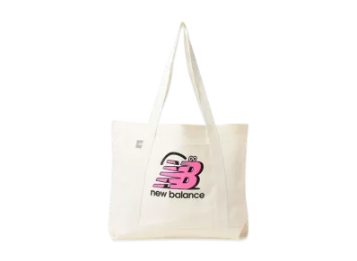 BEAMS T x New Balance x Face Oka Tote Bag "SeaSalt"