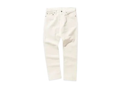 BEAMS 5 Pocket Corduroy "White"