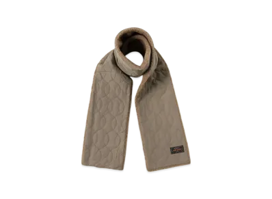 BEAMS Boa Quilt Muffler "Khaki"