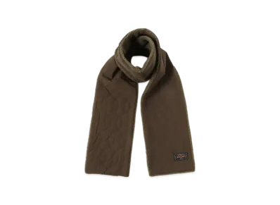 BEAMS Boa Quilt Muffler "Olive"