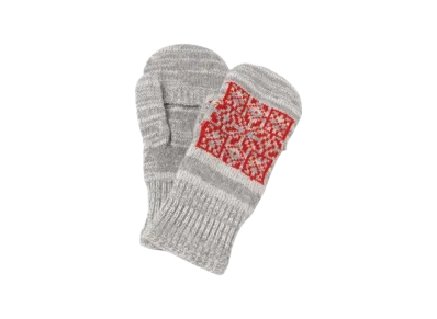 BEAMS Ragg Mitton "Gray"