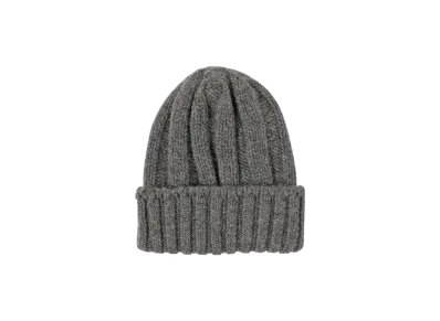 BEAMS Cashmere Rib Watch Cap "Chacoal"