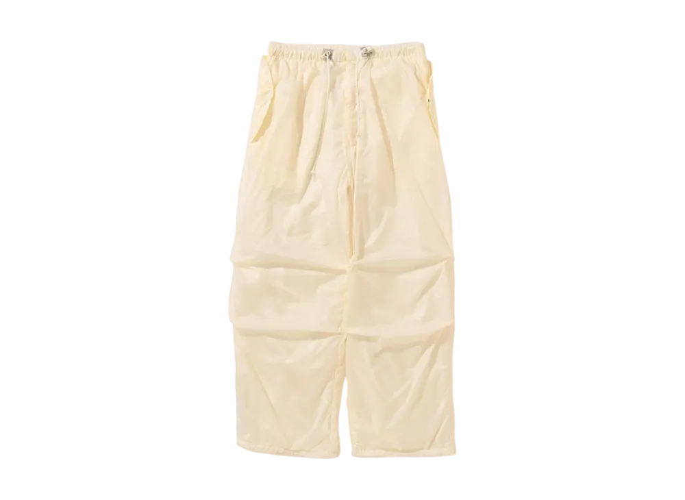 BEAMS MIL Over Pants Nylon Ripstop "Oyster"