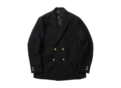 BEAMS 4B Double Breasted Blazer Wool "Navy"