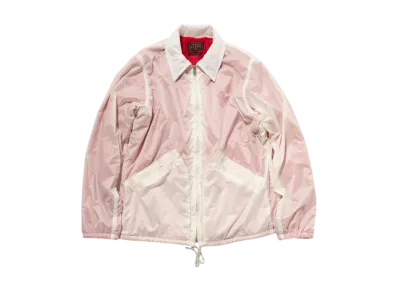 BEAMS Coach Jacket Nylon Fleece "Oyster"