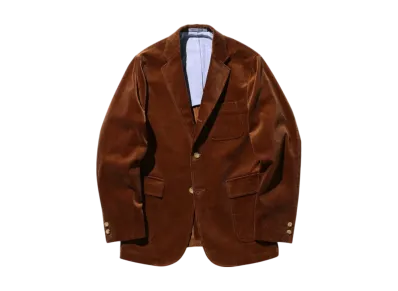 BEAMS 3B Jacket Corduroy "GoldenBrown"