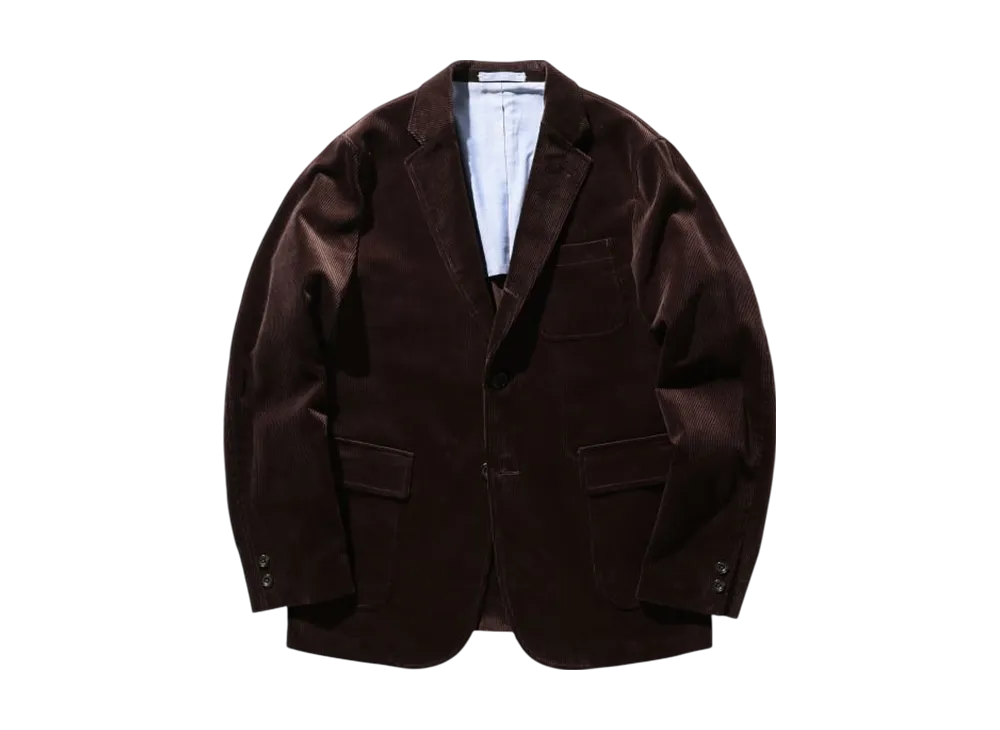 BEAMS 3B Jacket Corduroy "DarkBrown"